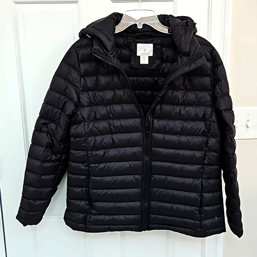 Aspen Down Jacket w/ removable hood